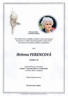 červen2022_Parte Ferencová Helena_Bílovec