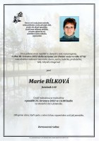 červenec2022_Parte Bílková Marie_Bílovec