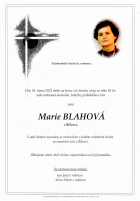 srpen2022_Parte Blahová Marie_Bílovec