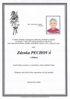 říjen2022_Parte Pechová Zdenka_Příbor