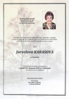 listopad2022_Parte Karasová Jaroslava_Studénka