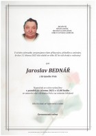 březen23_Parte Bednář Jaroslav_Bílovec