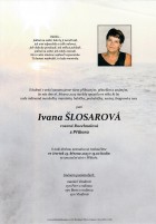 březen23_Parte Šlosarová Ivana_Příbor