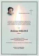 květen23_Parte Niklová Božena_Bílovec