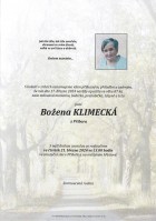 březen24_Parte Klimecká Božena_Příbor