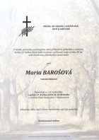 květen24_Parte Barošová Maria_Bílovec