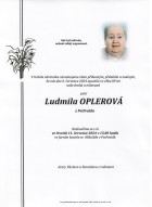 červenec24_Parte Oplerová Ludmila_Příbor