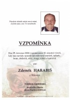 Vzpomínka Harabiš Zdeněk