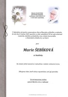 květen25_Parte Šebíková Marie_Studénka