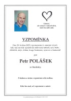 Vzpomínka Polášek Petr