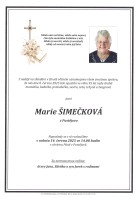 červen25_Parte Šimečková Marie_Bílovec