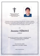 červen25_Parte Tížková Zuzana_Bílovec