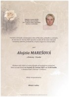 červen25_Parte Marešová Alojzia_Bílovec