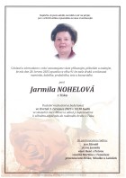červenec25_Parte Nohelová Jarmila_Bílovec