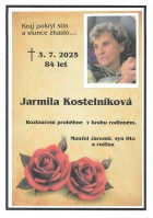 červenec25_Parte Kostelníková Jarmila_Příbor