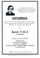 Vzpomínka Vala Karel