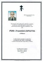 září25_Parte Zapletal František_Příbor