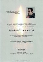 říjen25_Parte Borcovanová Denisa_Příbor