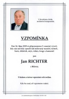 Vzpomínka Richter Jan