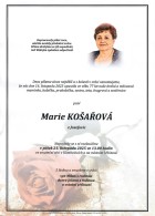 listopad25_Parte Košařová Marie_Bílovec