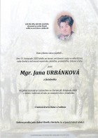 listopad25_Parte Urbánková Jana_Bílovec