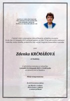 listopad25_Parte Krčmářová Zdenka_Studénka