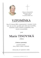 Vzpomínka Tisovská Marie