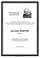 březen26_Parte Bartoň Jaromír_Studénka