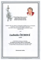 červenec26_Parte Čechová Ludmila_Hradec nad Moravicí