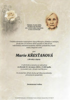 červenec26_Parte Křesťanová Marie_Hradec nad Moravicí