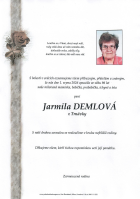 srpen26_Parte Demlová Jarmila_Příbor
